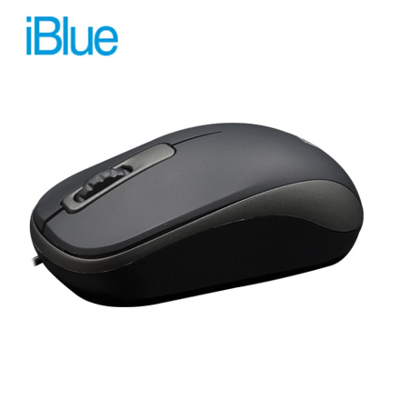 MOUSE IBLUE OPTICAL USB XMK-180 V2 BLACK/GREY (PN XMK-180-BK)